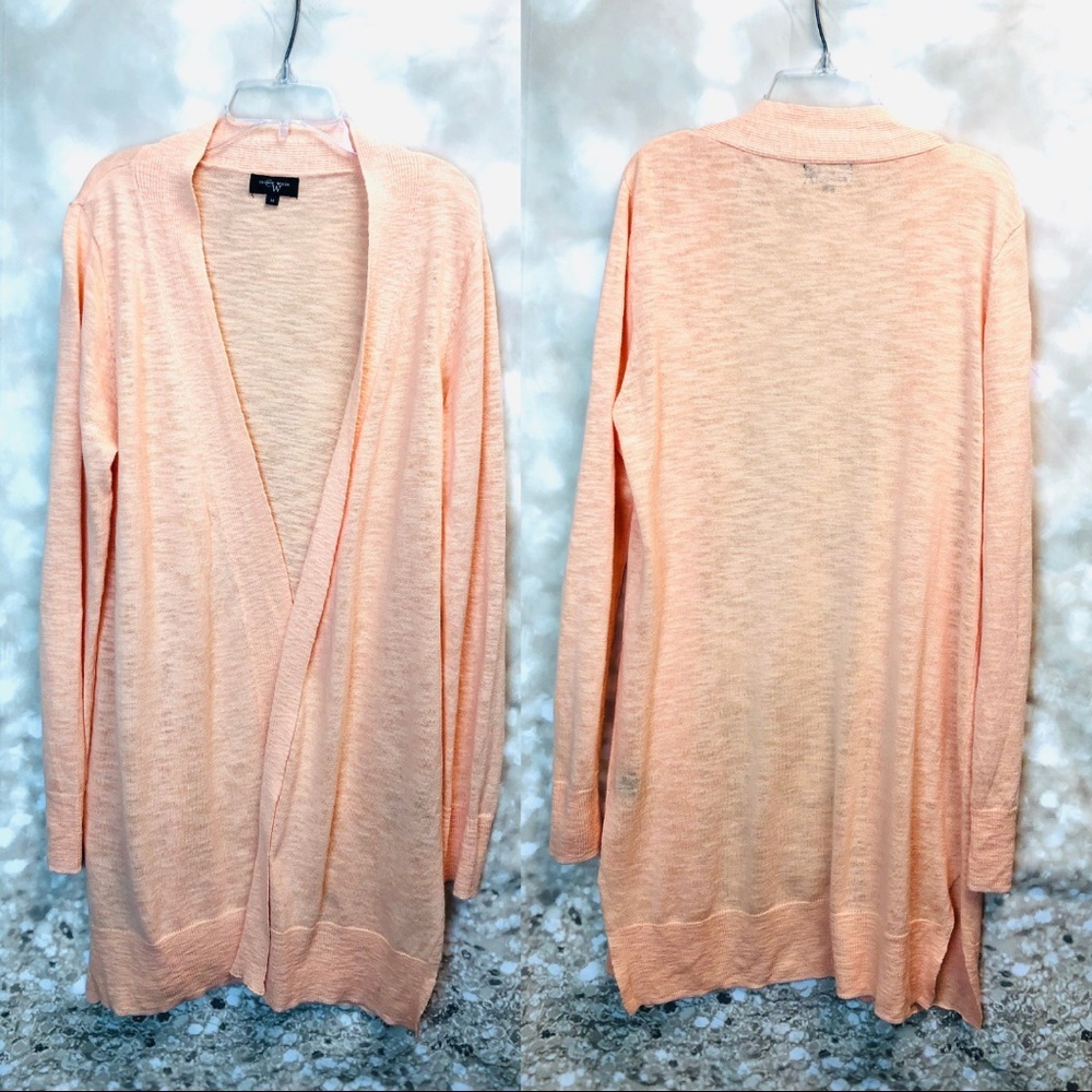 Women Colour Works open front cardigan, M